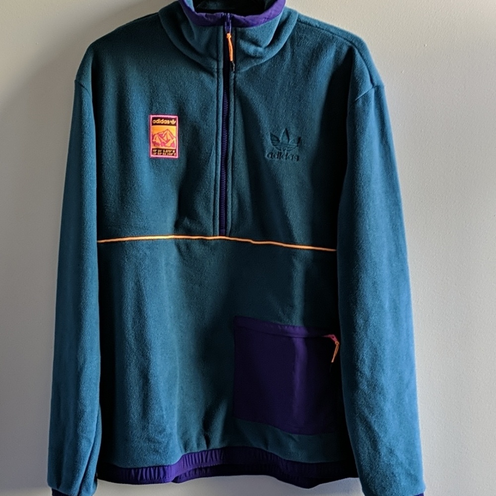 Adidas Polar Top 1/4 Zip Fleece Sweatshirt FR0598